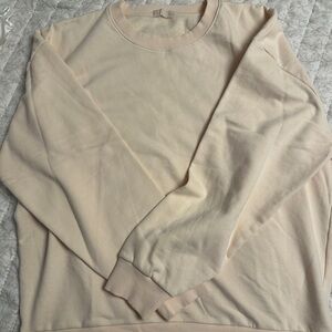 Nuuds Cream Sweatshirt and Sweatpants
